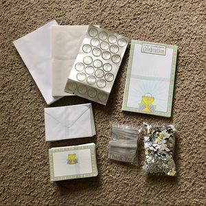 First Communion Invitation & Thank You Set NWOT